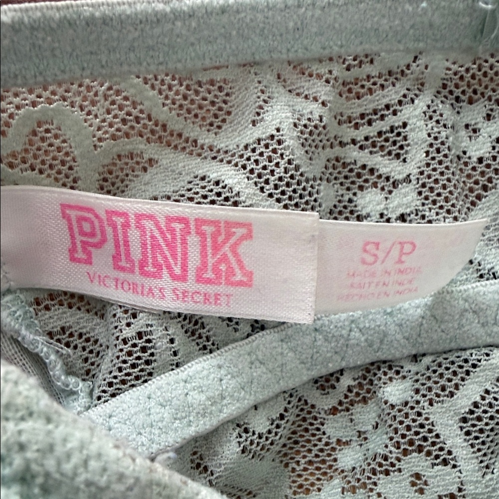 PINK Victoria's Secret Lace Bra in Light Green - Picture 5 of 5